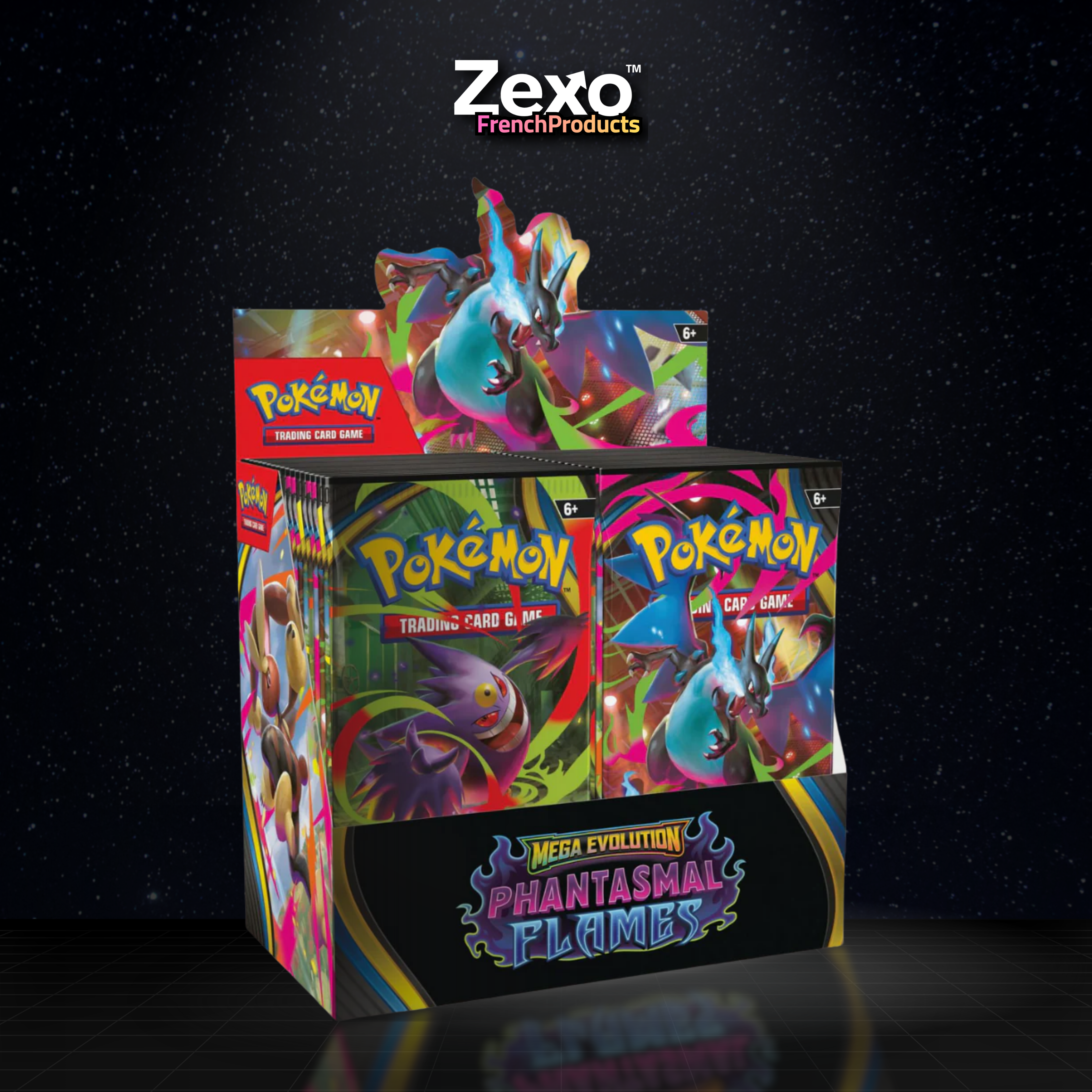 Display Flammes Fantasmagoriques - ME02 Pokemon FR