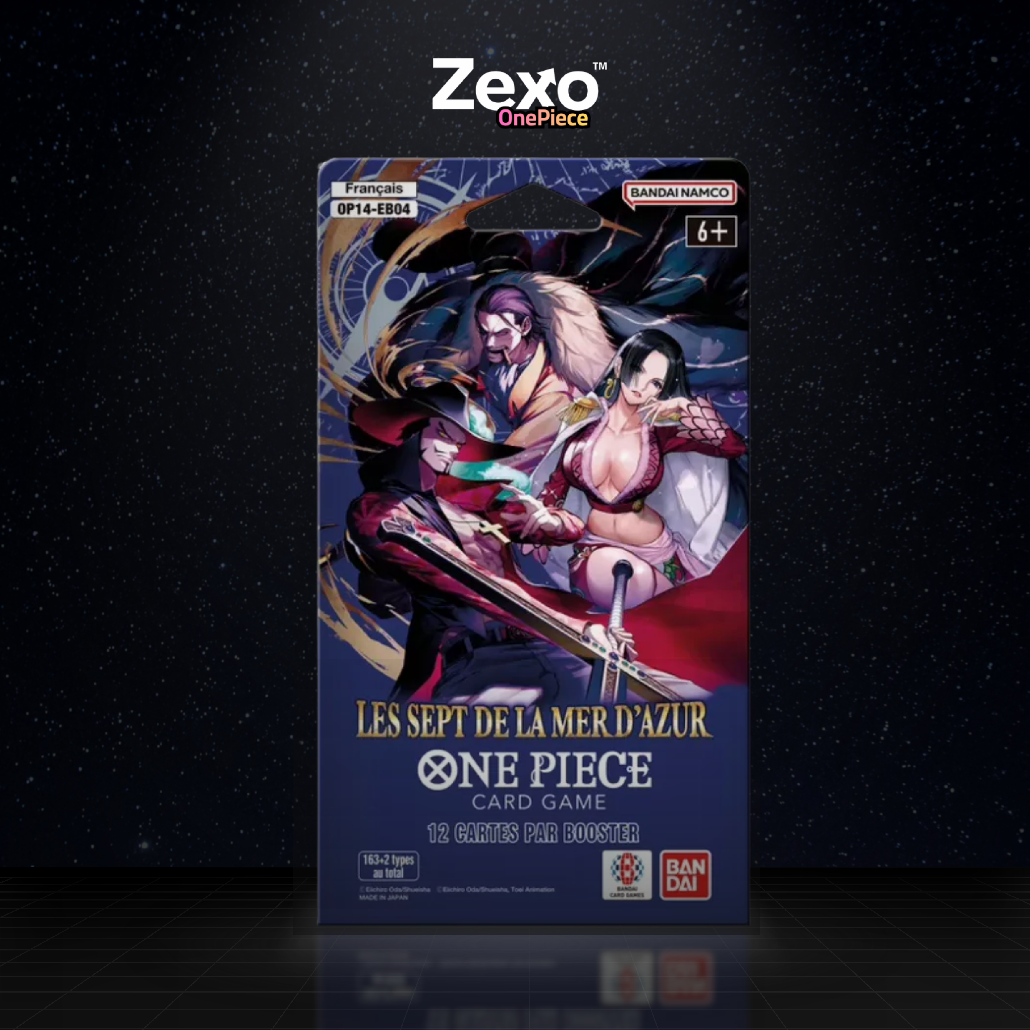 Blister/Booster OP14 - Les sept de la mer d'azur - OnePiece FR