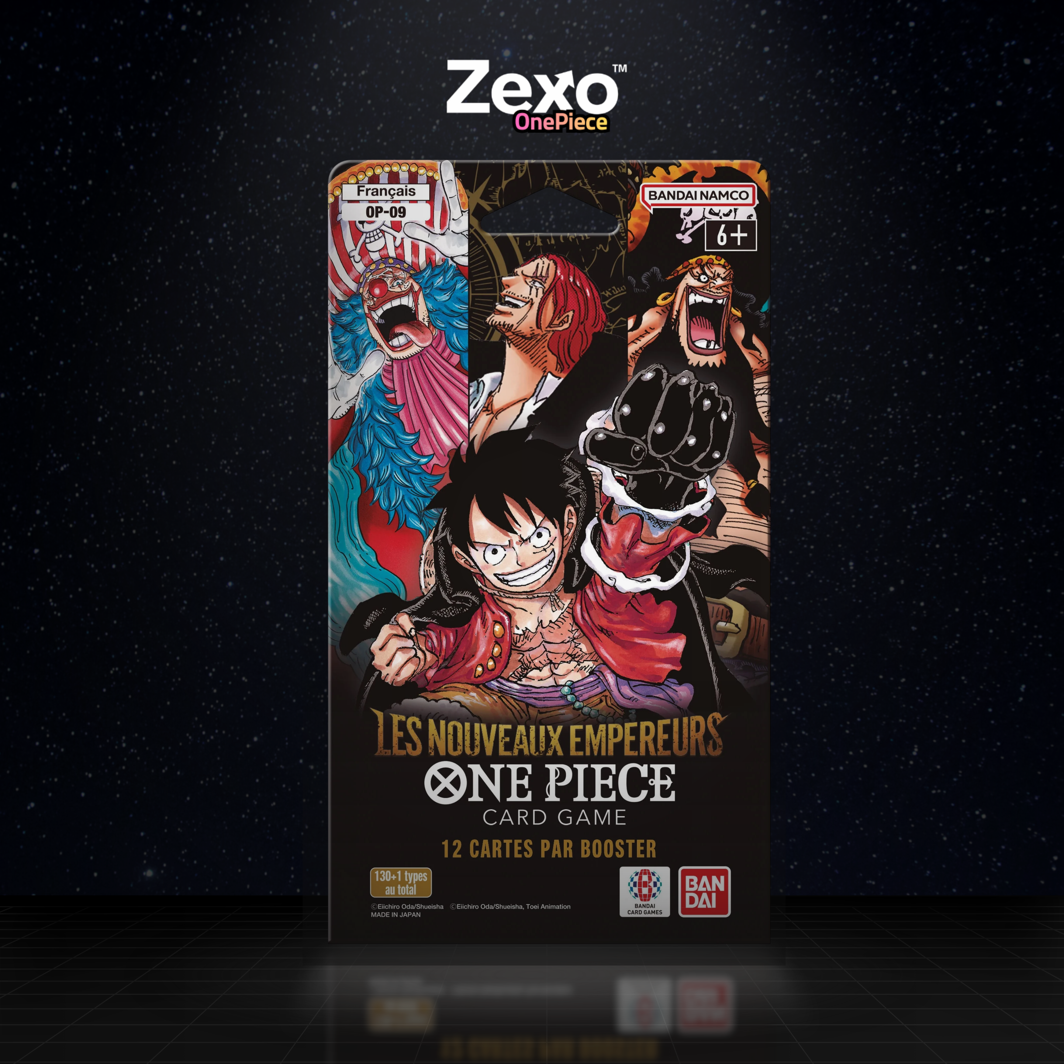 Blister/Booster OP09 - LES NOUVEAUX EMPEREURS - One Piece FR