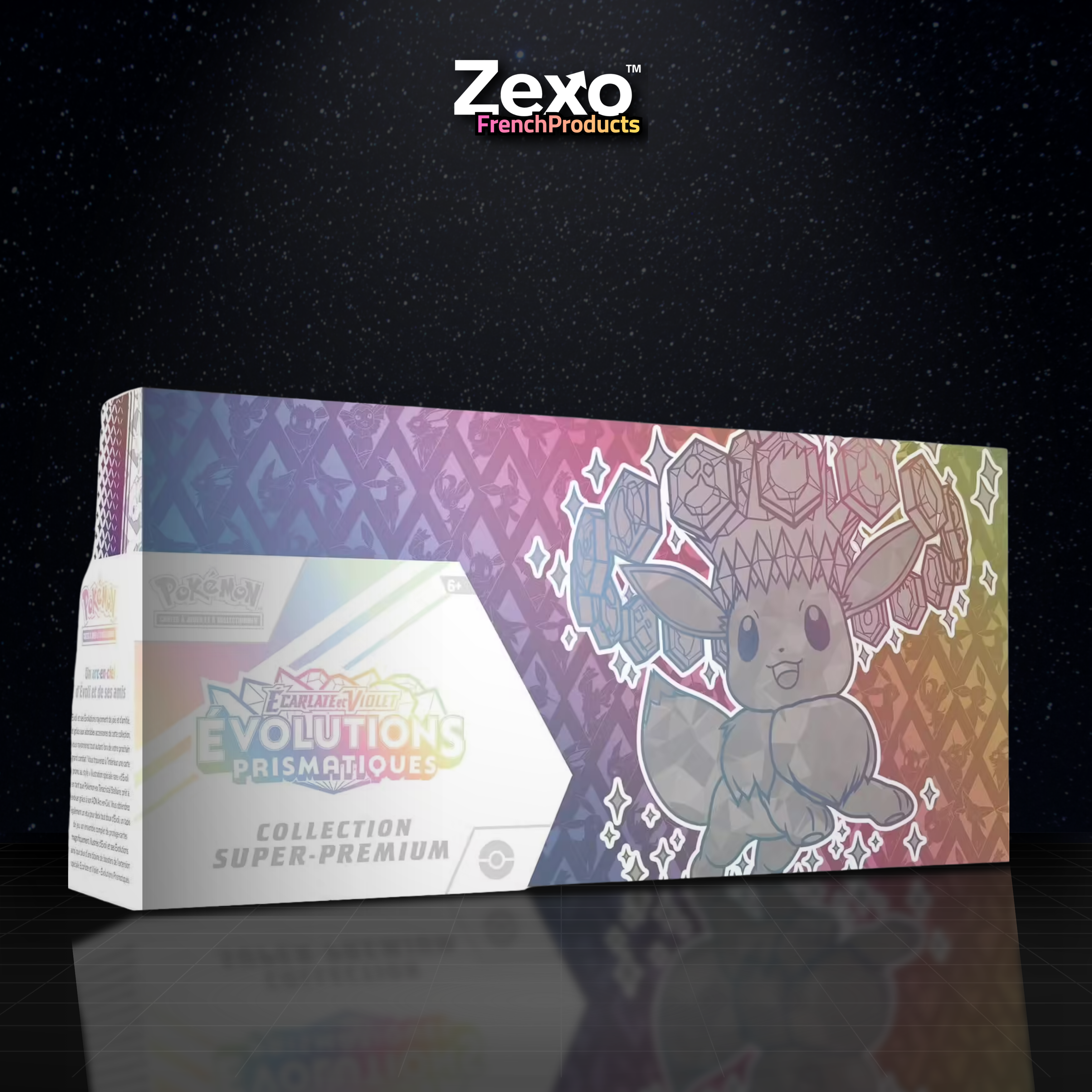 Coffret ULTRA PREMIUM ÉVOLUTIONS PRISMATIQUES - EV8.5 - Pokemon FR