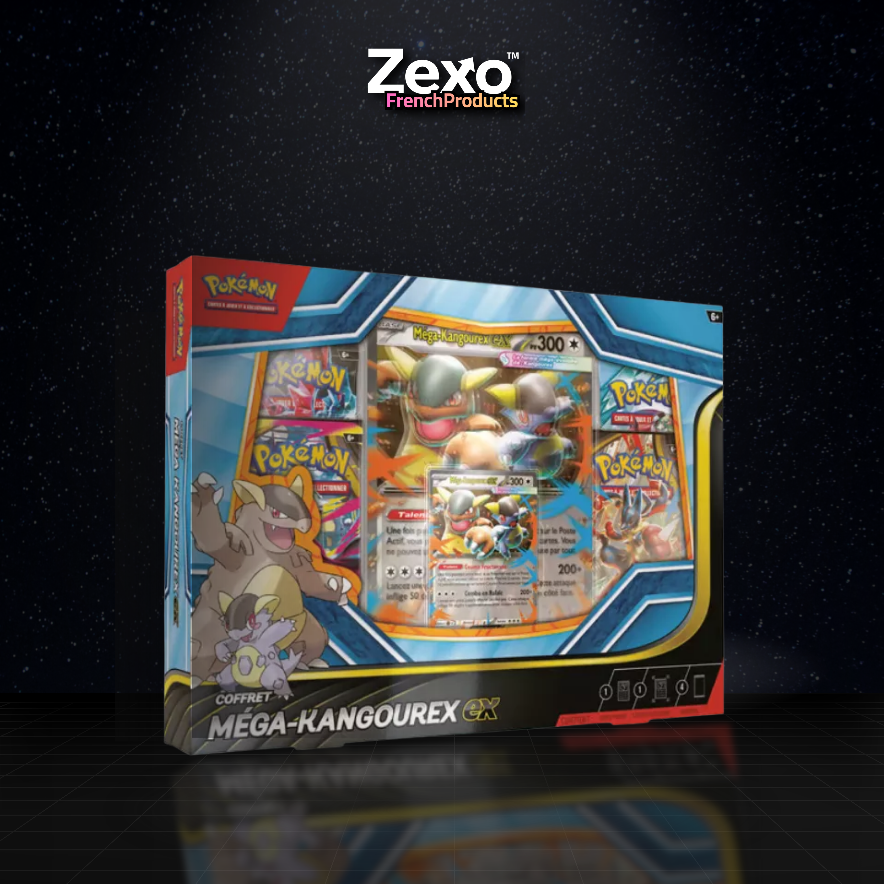 Coffret Mega-Kangourex EX Méga Évolution - ME01 Pokemon FR