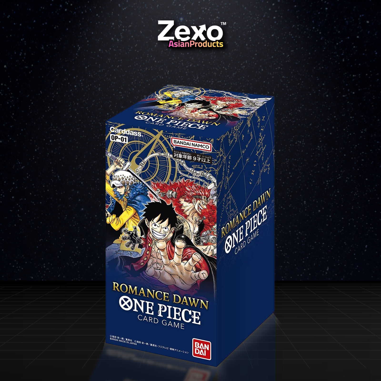 Display OP01 - THE NEW EMPERORS - One Piece JAP