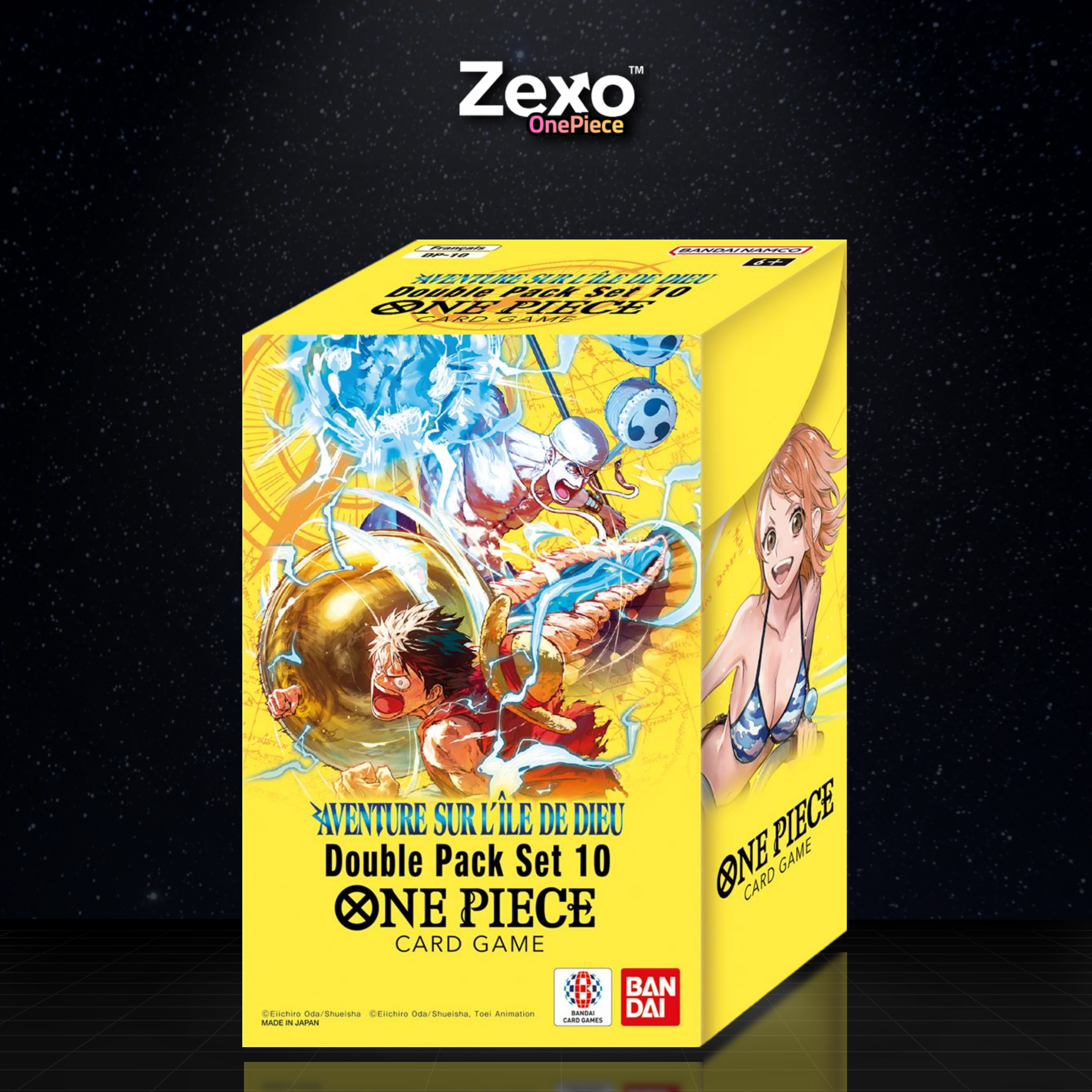 Double Pack Set 10 - OP15 Aventure sur l'île de Dieu - One Piece FR