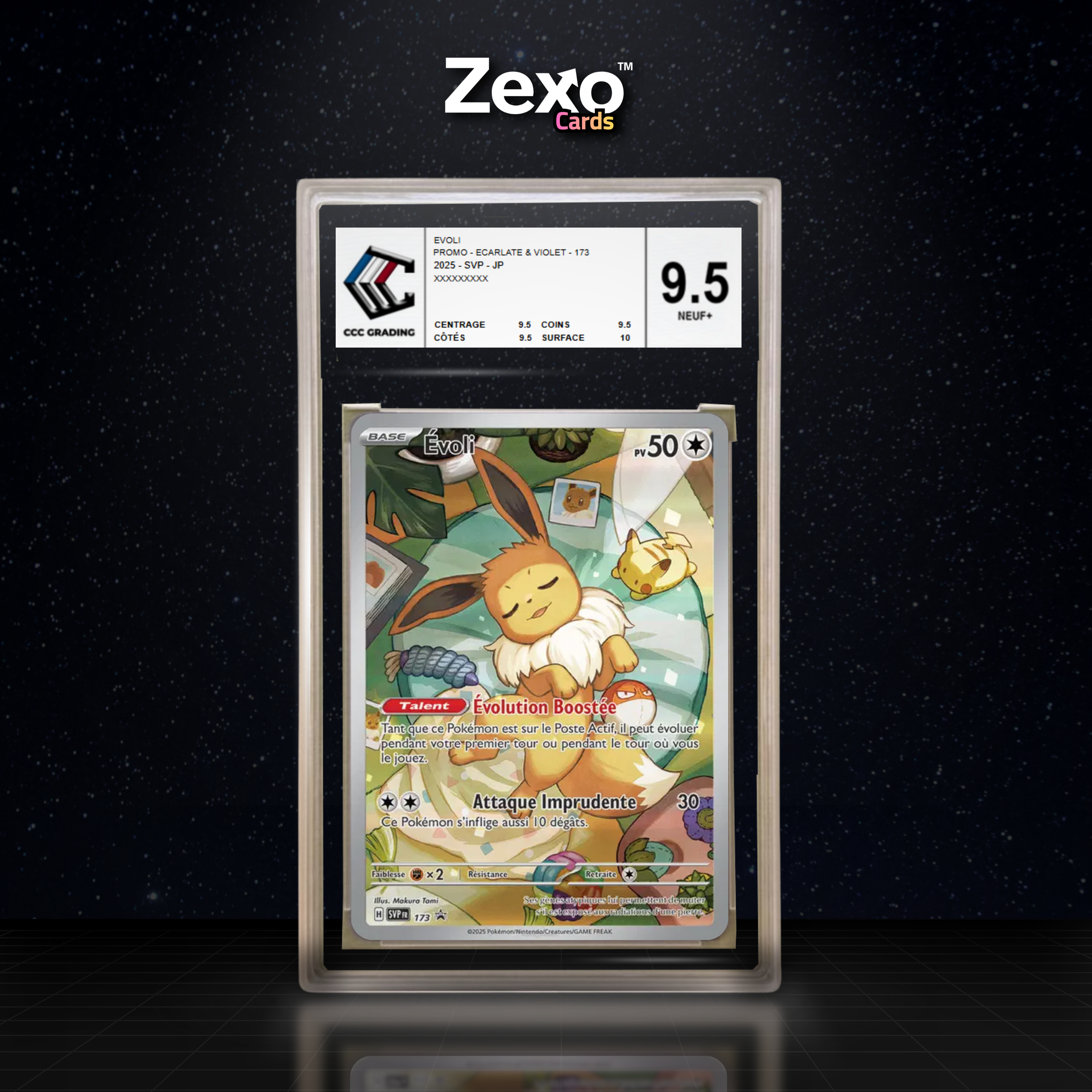 ÉVOLI 173 - CCC 9.5 - SVP/PROMO - POKEMON FR 2025