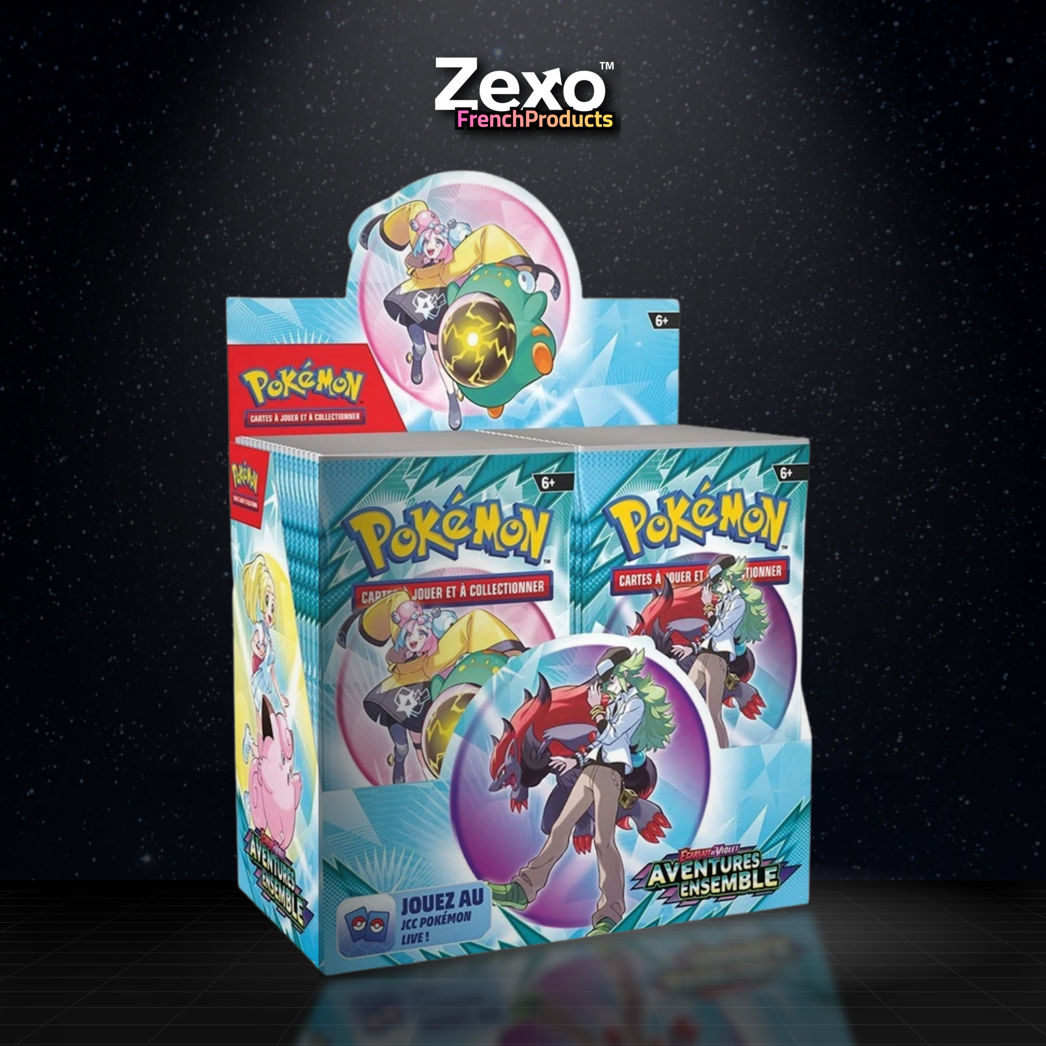 Display Aventures Ensemble - EV09 Pokémon FR
