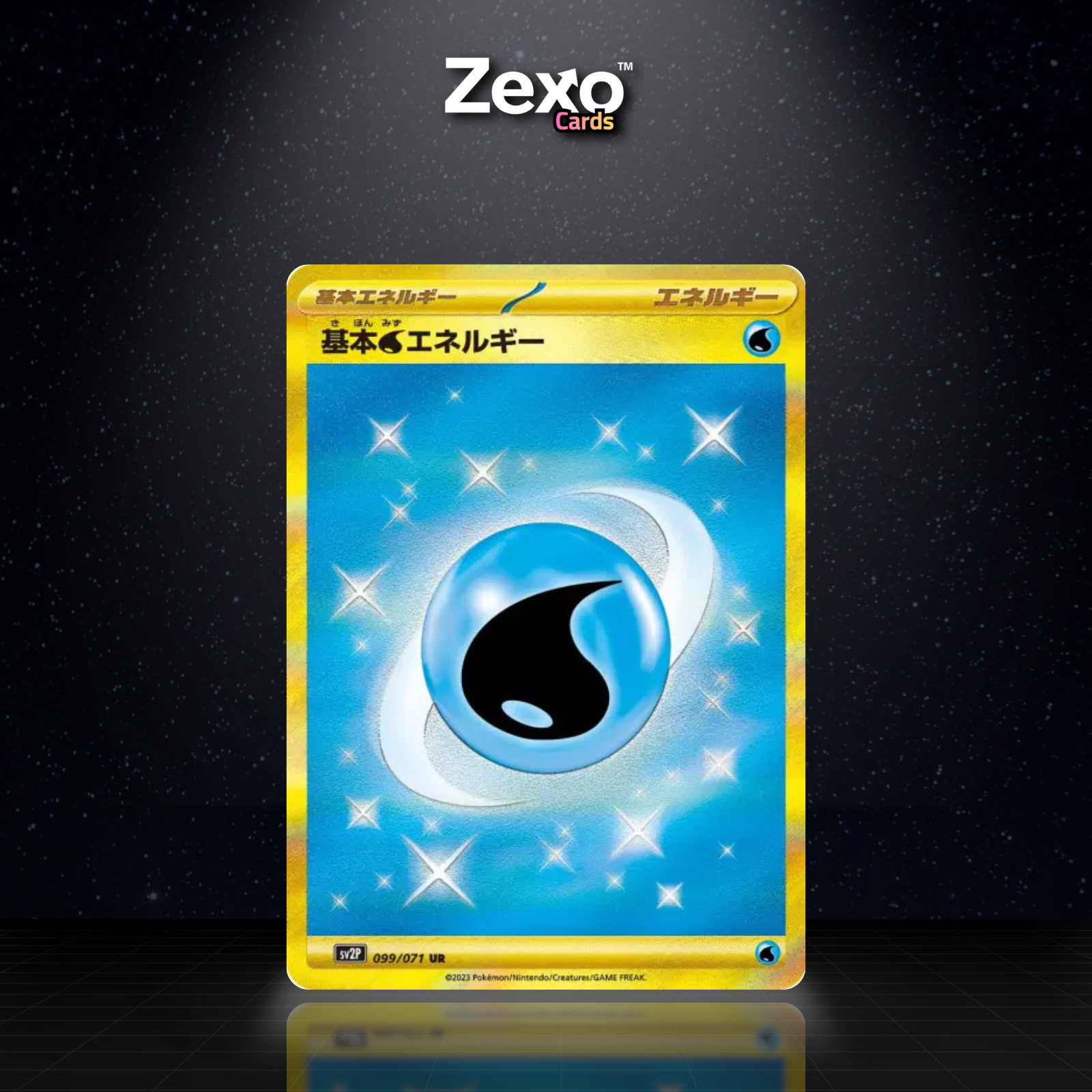 ÉNERGIE EAU - 099/071 - UR - SV2P - POKEMON JAP