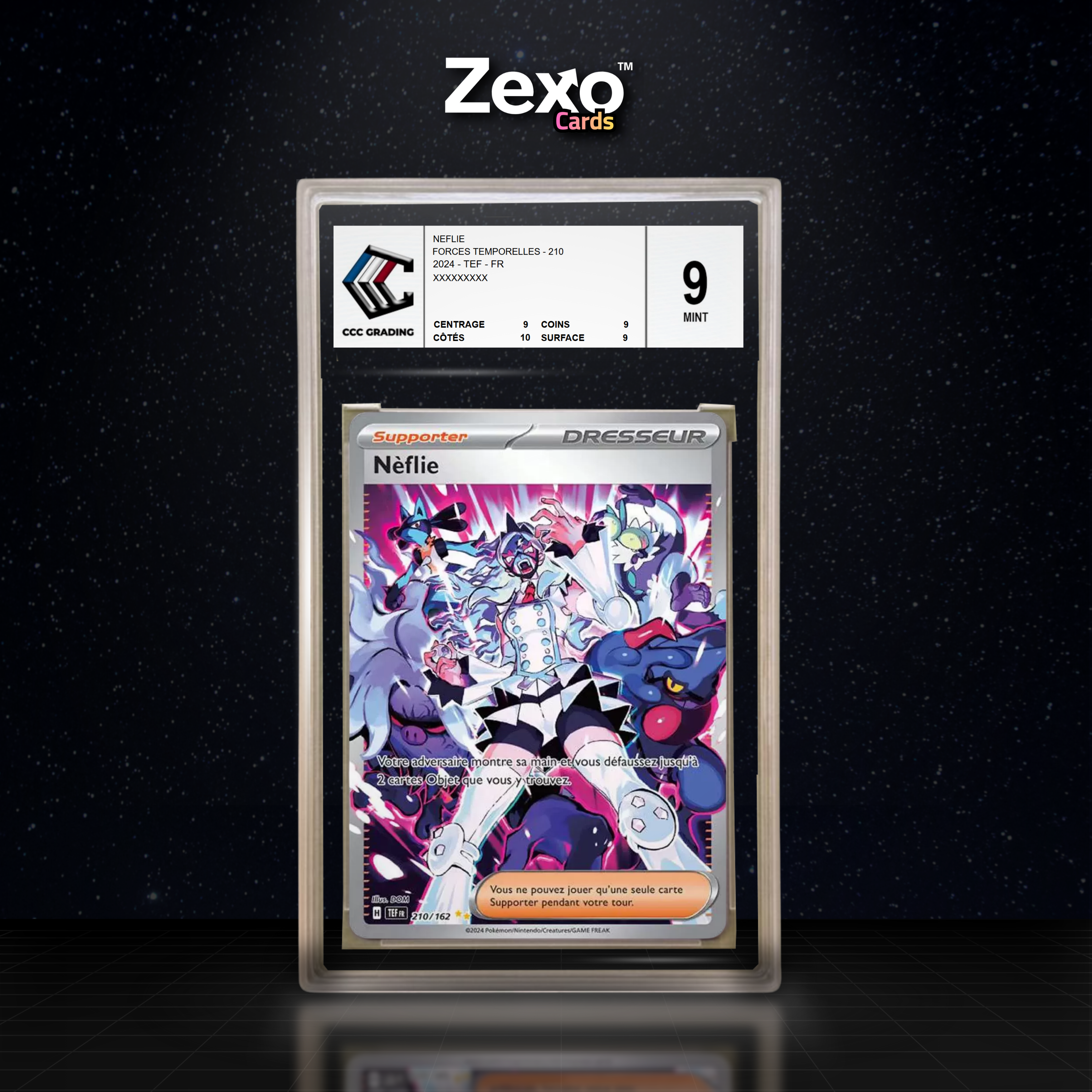 NEFLIE 210/162 - CCC 9 - TEF/EV5 - POKEMON FR 2024