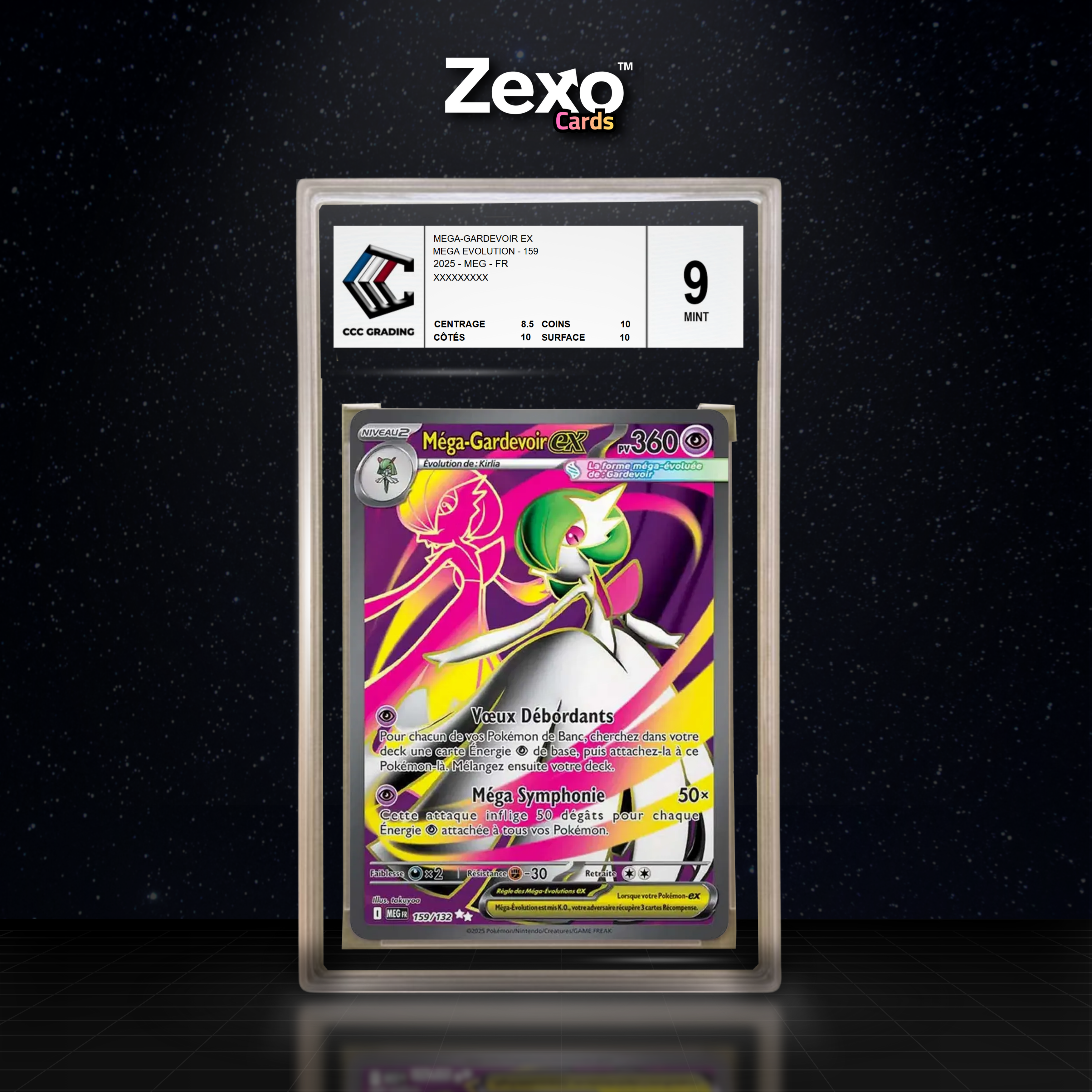 MEGA-GARDEVOIR EX 159/132 - CCC 9 - MEG/ME1 - POKEMON FR 2025