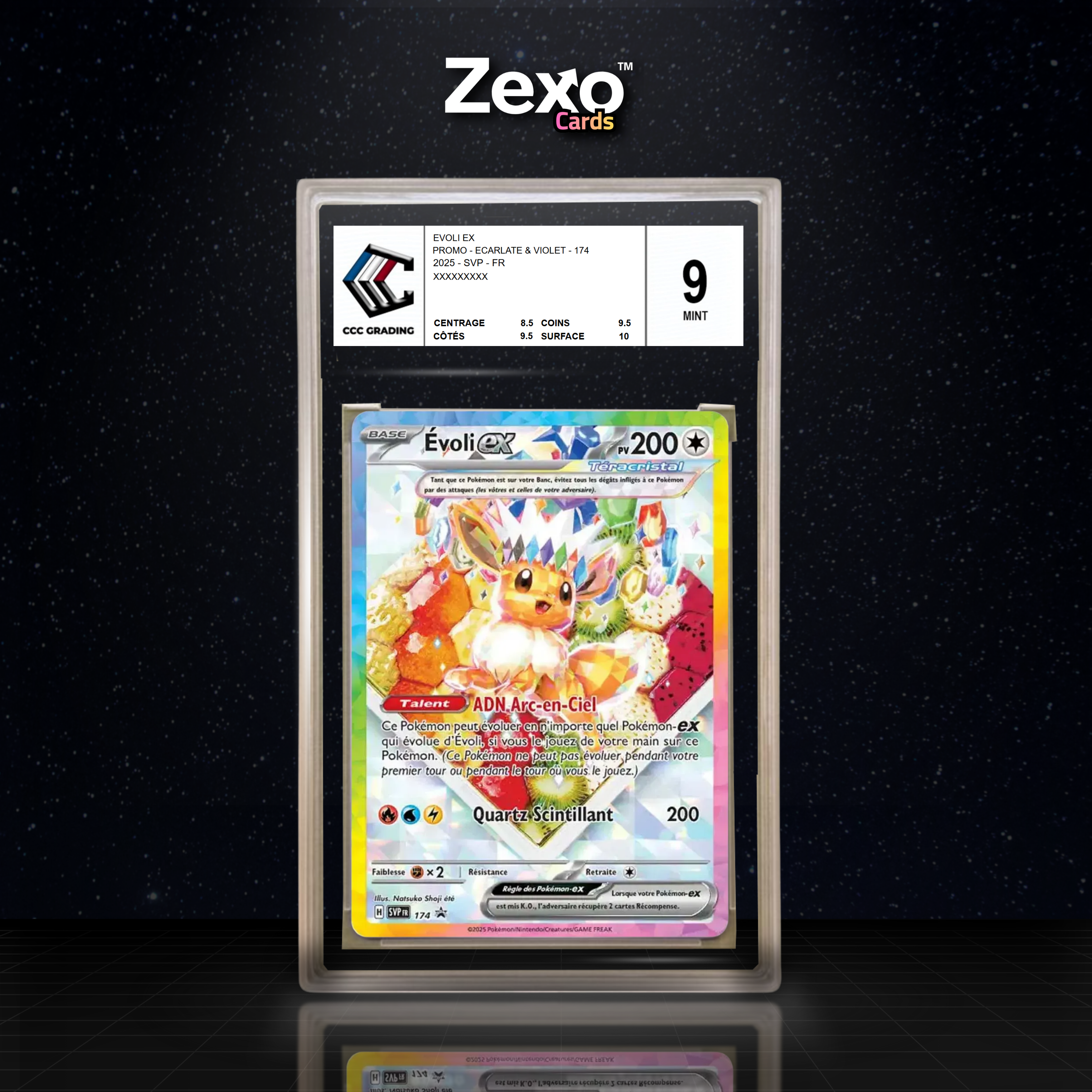 EVOLI EX 174 - CCC 9 - SVP/PROMO - POKEMON FR 2025