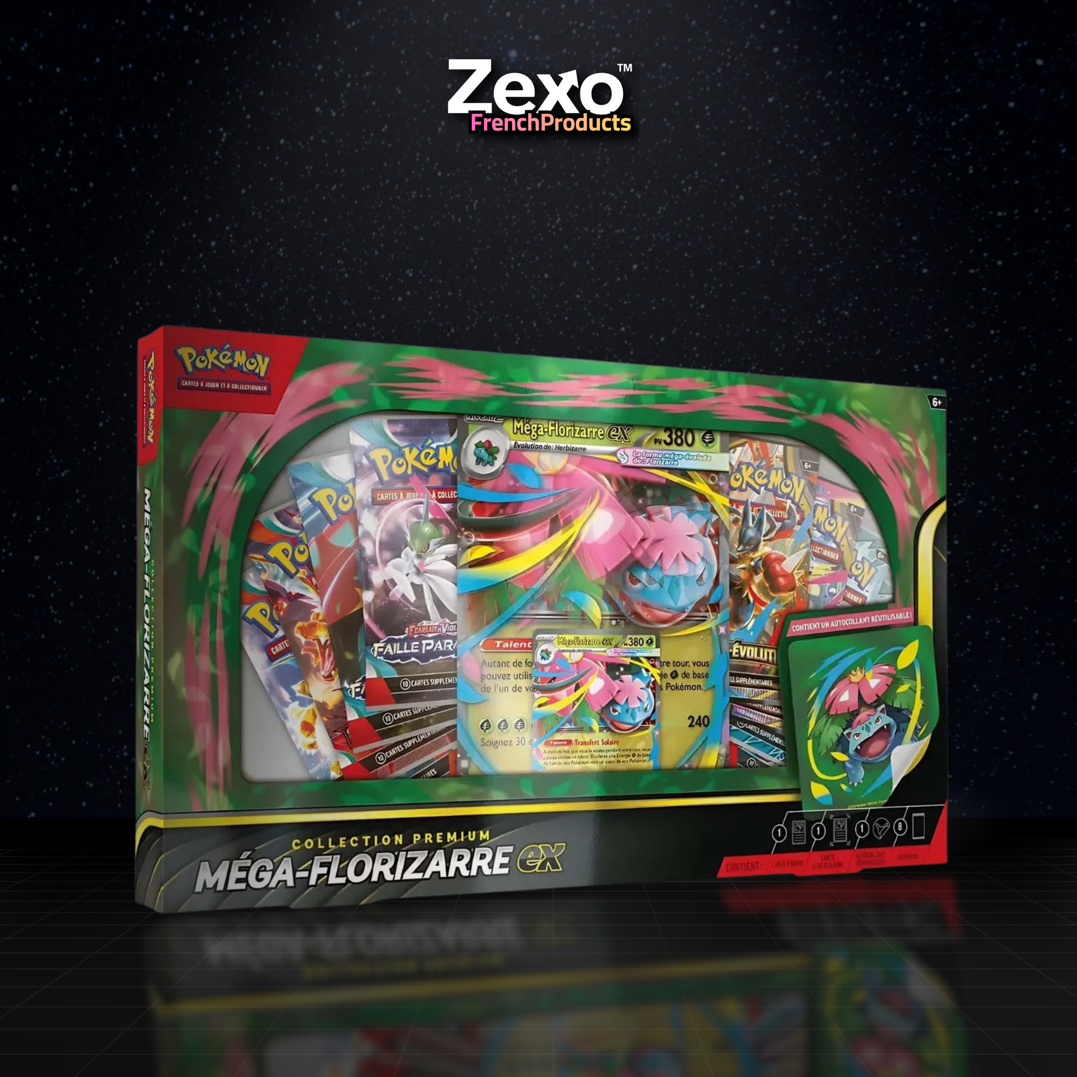 Coffret Mega-Florizzare EX Méga Évolution - ME01 Pokemon FR