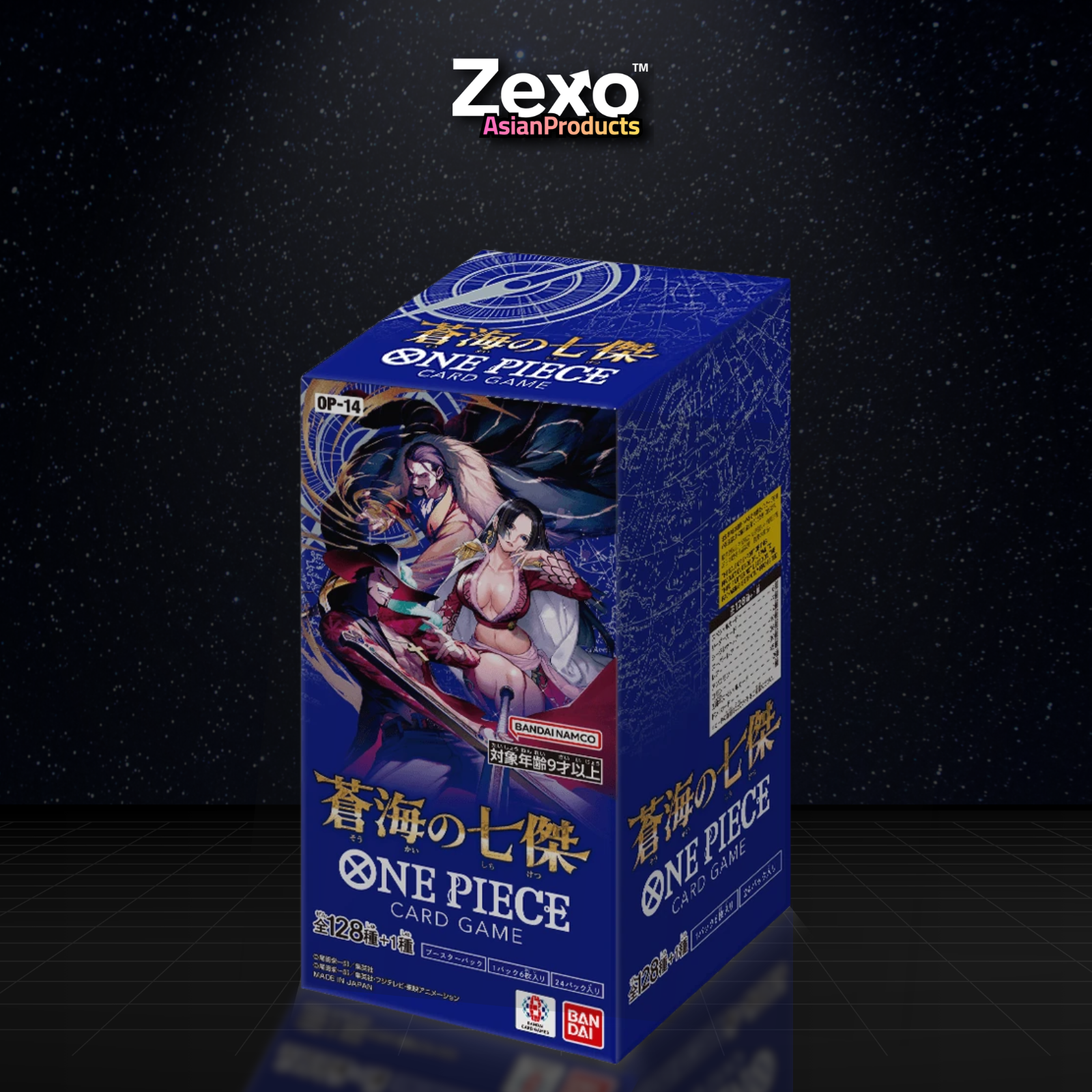 Display OP 14 - LES SEPT DE LA MER D'AZUR - One Piece JAP