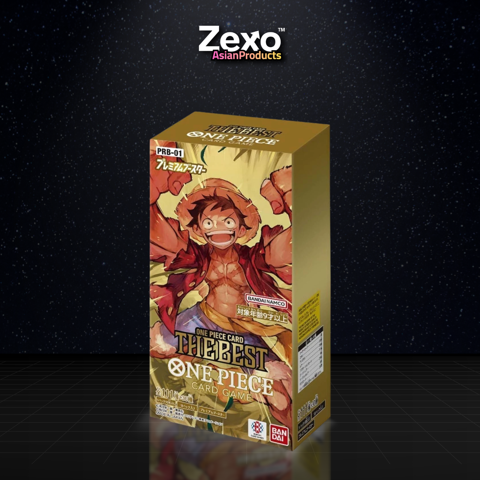 Display PRB01 - THE BEST 1 - One Piece JAP