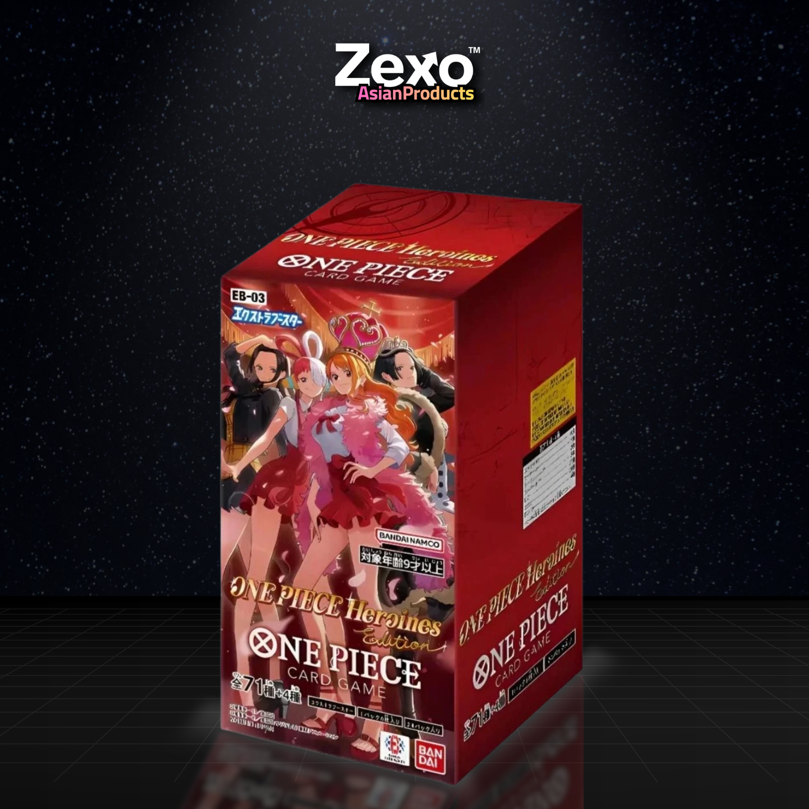 Display EB03 - HEROINES EIDITON - One Piece JAP