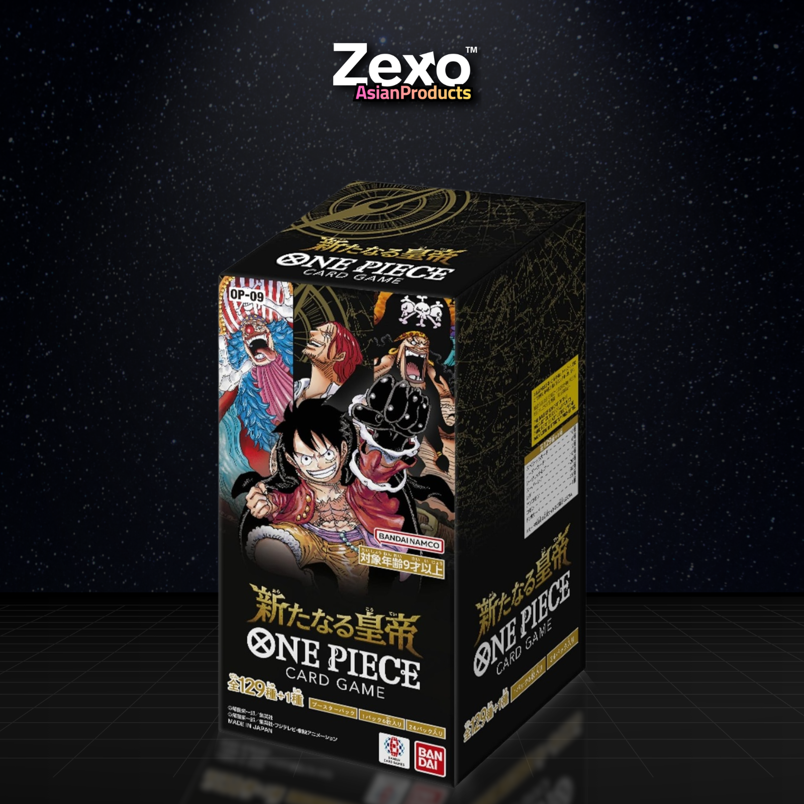 Display OP09 - THE NEW EMPERORS - One Piece JAP
