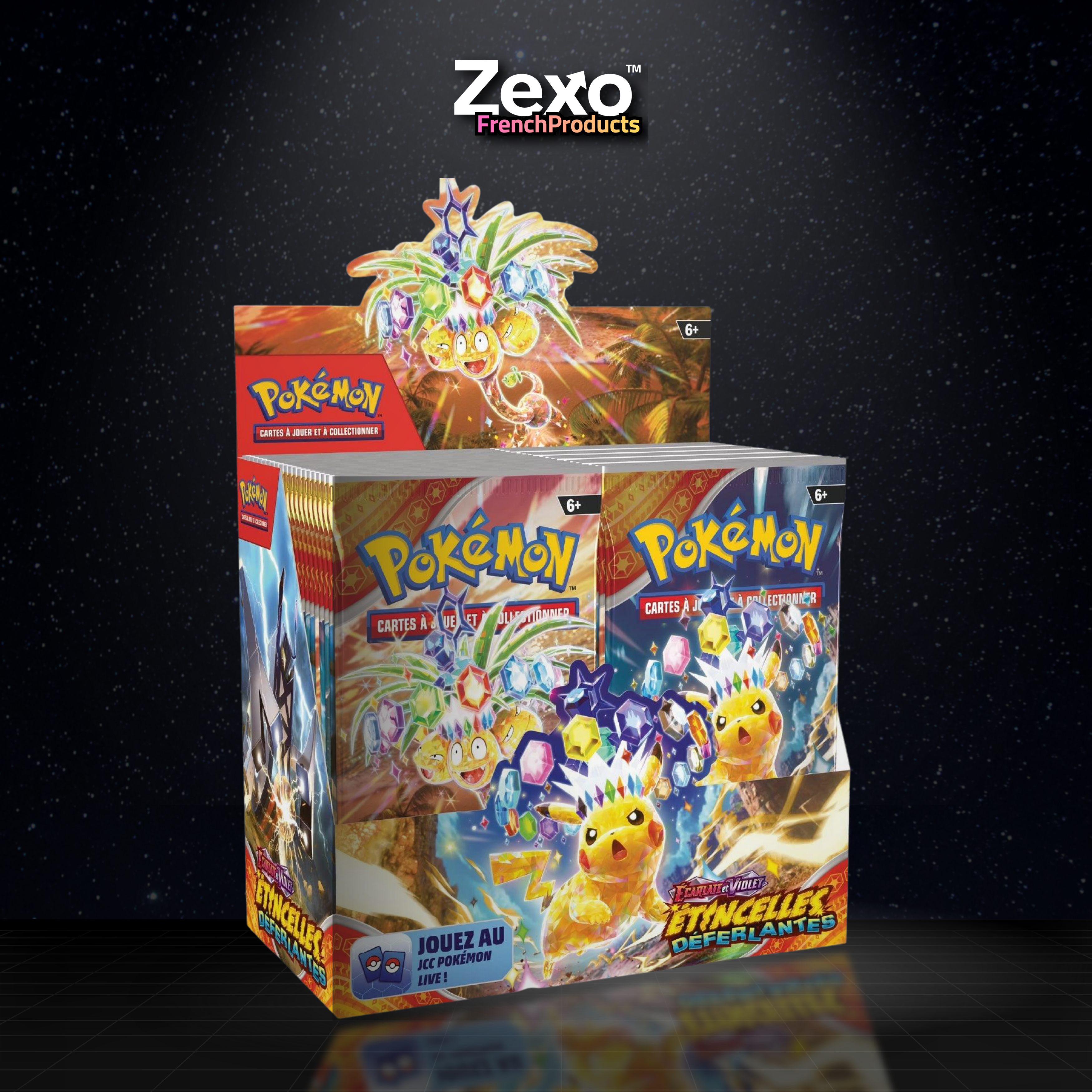 Display Étincelles Déferlantes - EV08 Pokémon FR